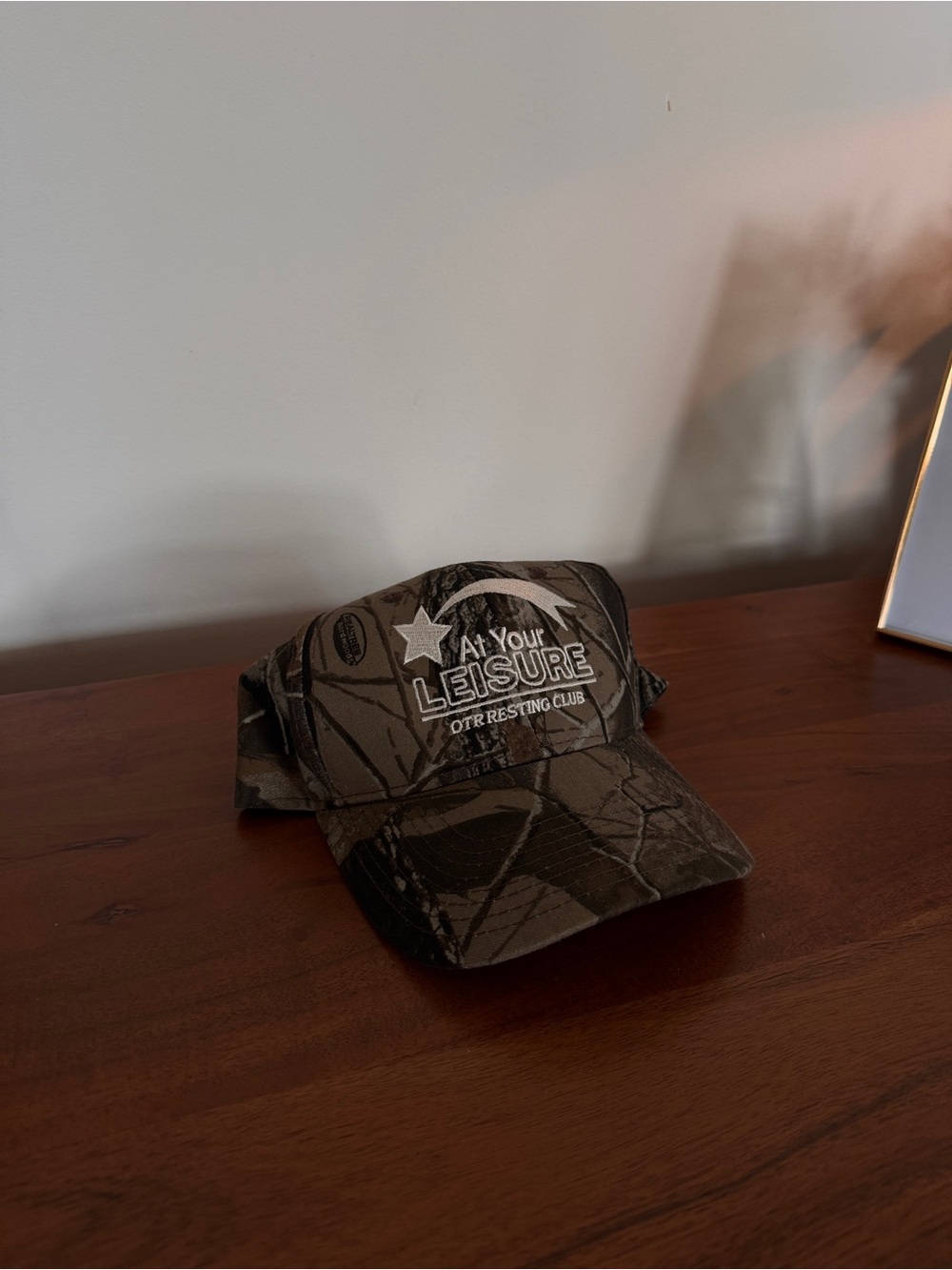 Okay To Rest Camouflage Baseball Hat